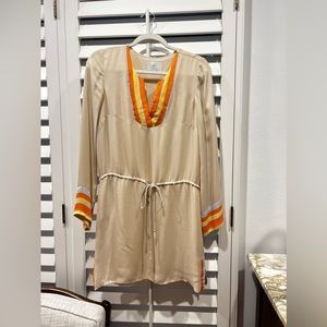 Madison Marcus long sleeve mini dress